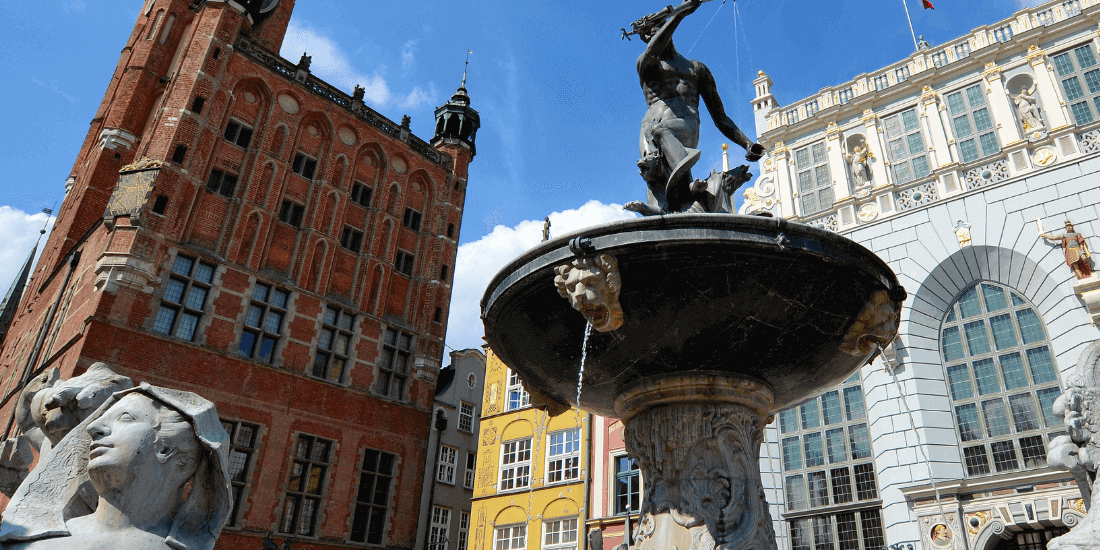Gdańsk posąg neptuna