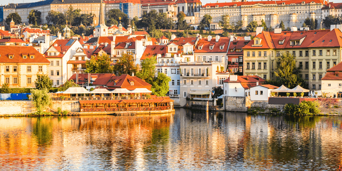 Praga widok na Hradczany